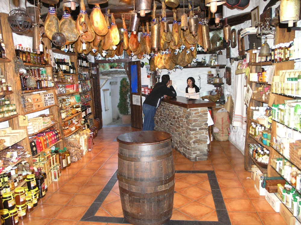 Lebensmittelgesch�ft in Andalusien